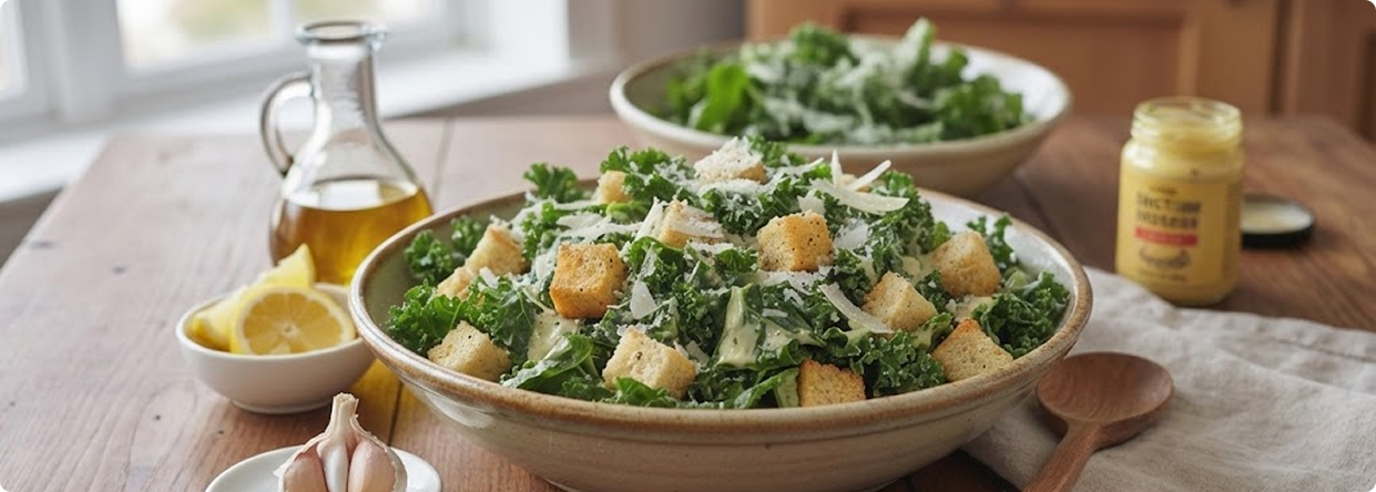 Kale Caesar Salad